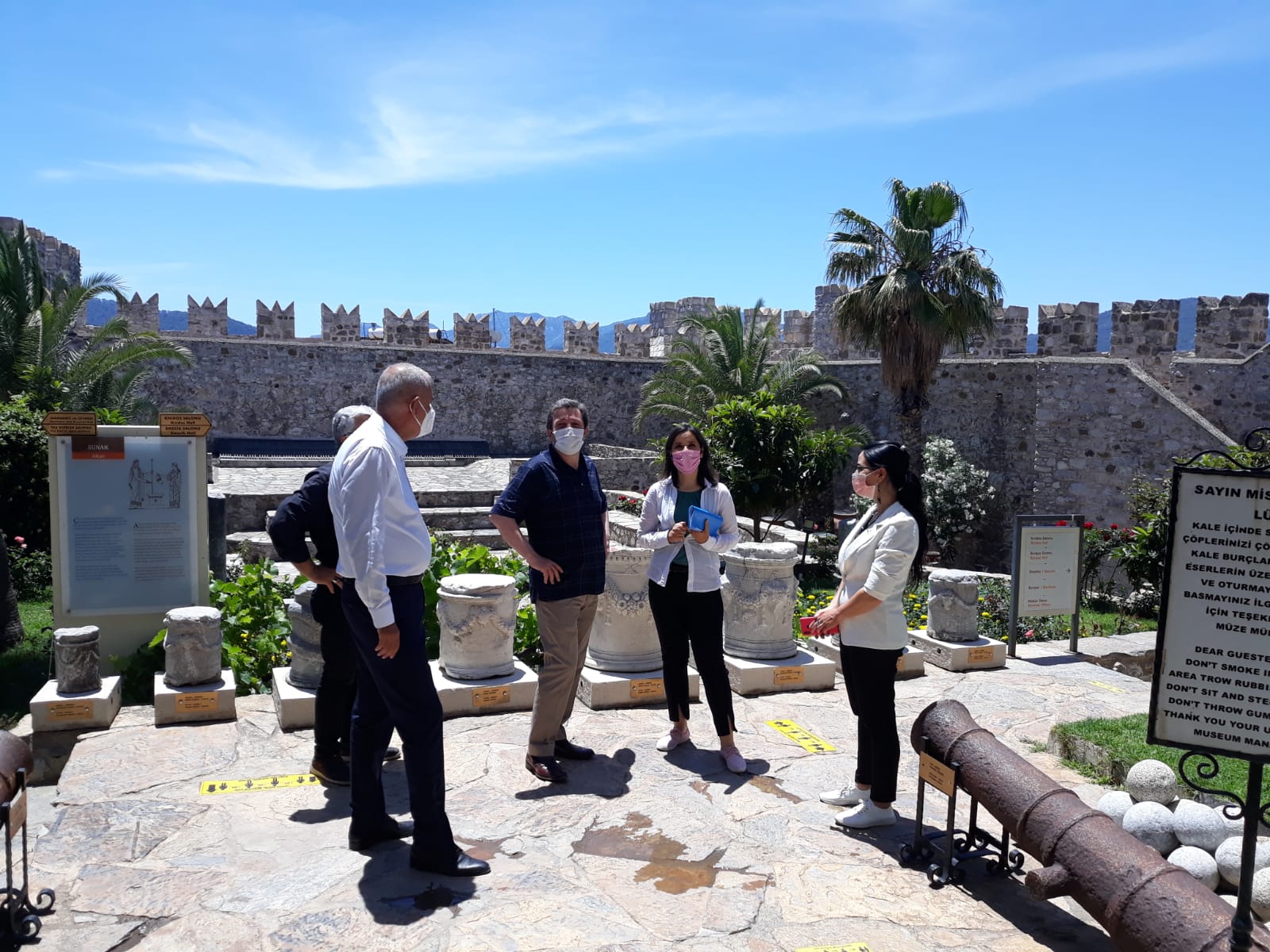 Vali Orhan Tavlı, Marmaris’in Tarihi ve Kültürel Mekânlarında İncelemelerde Bulundu