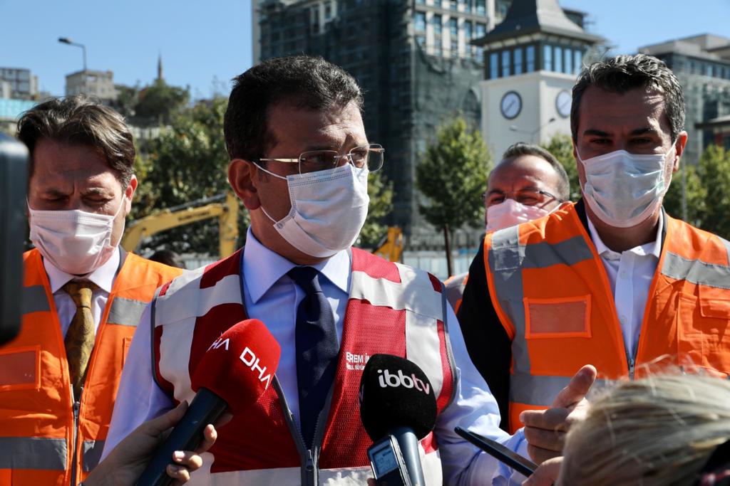 İMAMOĞLU’NDAN PİYALEPAŞA TURUNDA “DEPREM” MESAJI: “SİYASETÇİLER SUSSUN, AKIL KONUŞSUN”