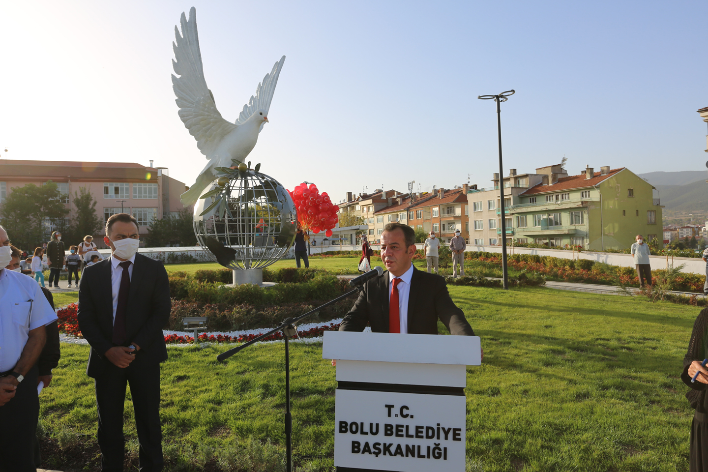 Bülent Ecevit Barış Parkı Bolu’ya hayırlı olsun