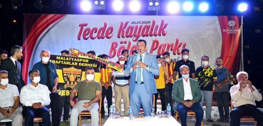 TECDE BÖLGE PARKI MALATYA’YA HAYIRLI OLSUN