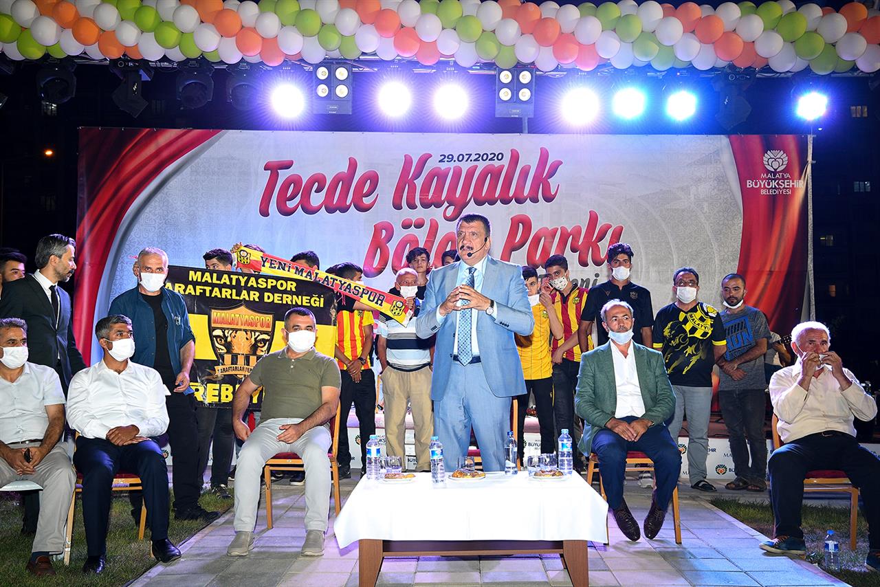 TECDE BÖLGE PARKI MALATYA’YA HAYIRLI OLSUN
