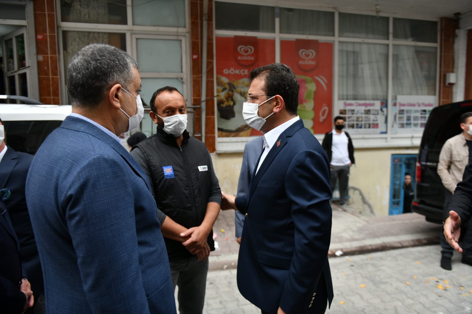 İMAMOĞLU VE BOZKURT’TAN ÇINAR MERT’İN AİLESİNE ZİYARET