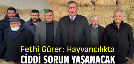 Besici Akpınar   “yem fiyatlar artış sürdükçe hayvancılık sorun yaşanacaktır”