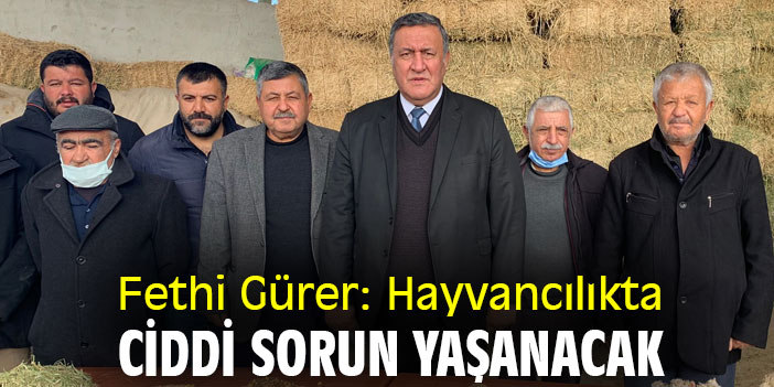 Besici Akpınar   “yem fiyatlar artış sürdükçe hayvancılık sorun yaşanacaktır”