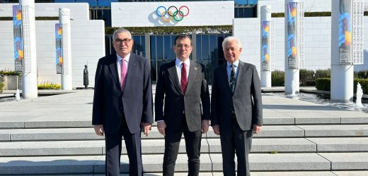İmamoğlu Lozan’da IOC Başkanı’yla görüştü
