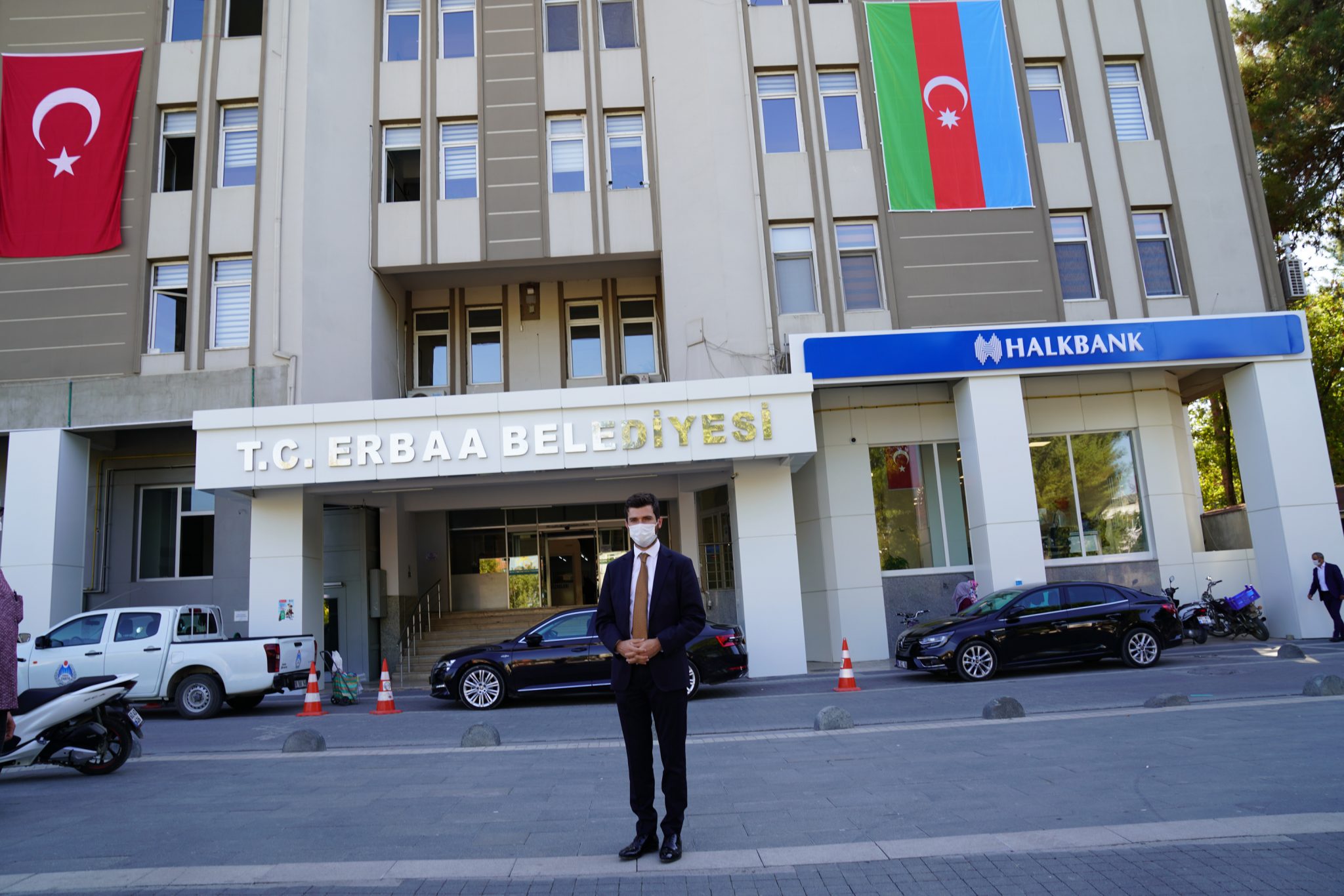 Erbaa Belediyesi’nden Azerbaycan’a destek