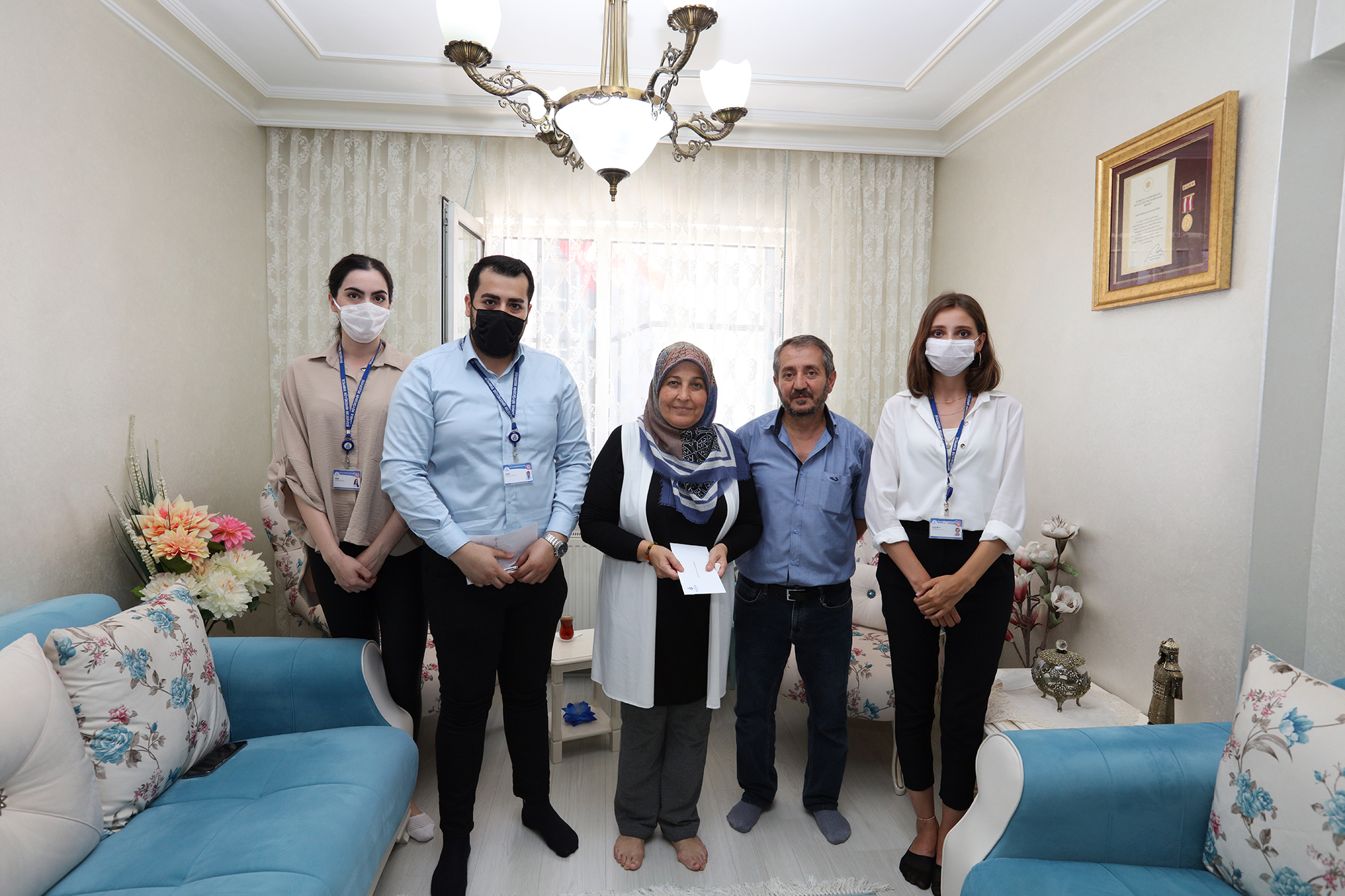 İBB BAYRAMDA ŞEHİT AİLELERİ VE GAZİLERİ YALNIZ BIRAKMADI