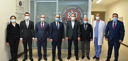 İstanbul Valisi Yerlikaya, İstanbul Üniversitesi-Cerrahpaşa, Cerrahpaşa Tıp Fakültesi’ni Ziyaret Etti