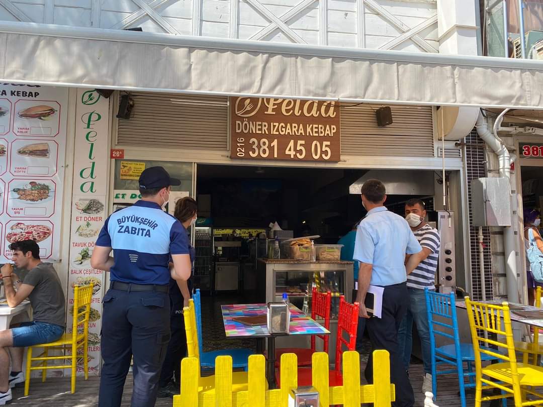 Adalar Belediyesi koronavirüs denetimlerini aralıksız devam ettirdi