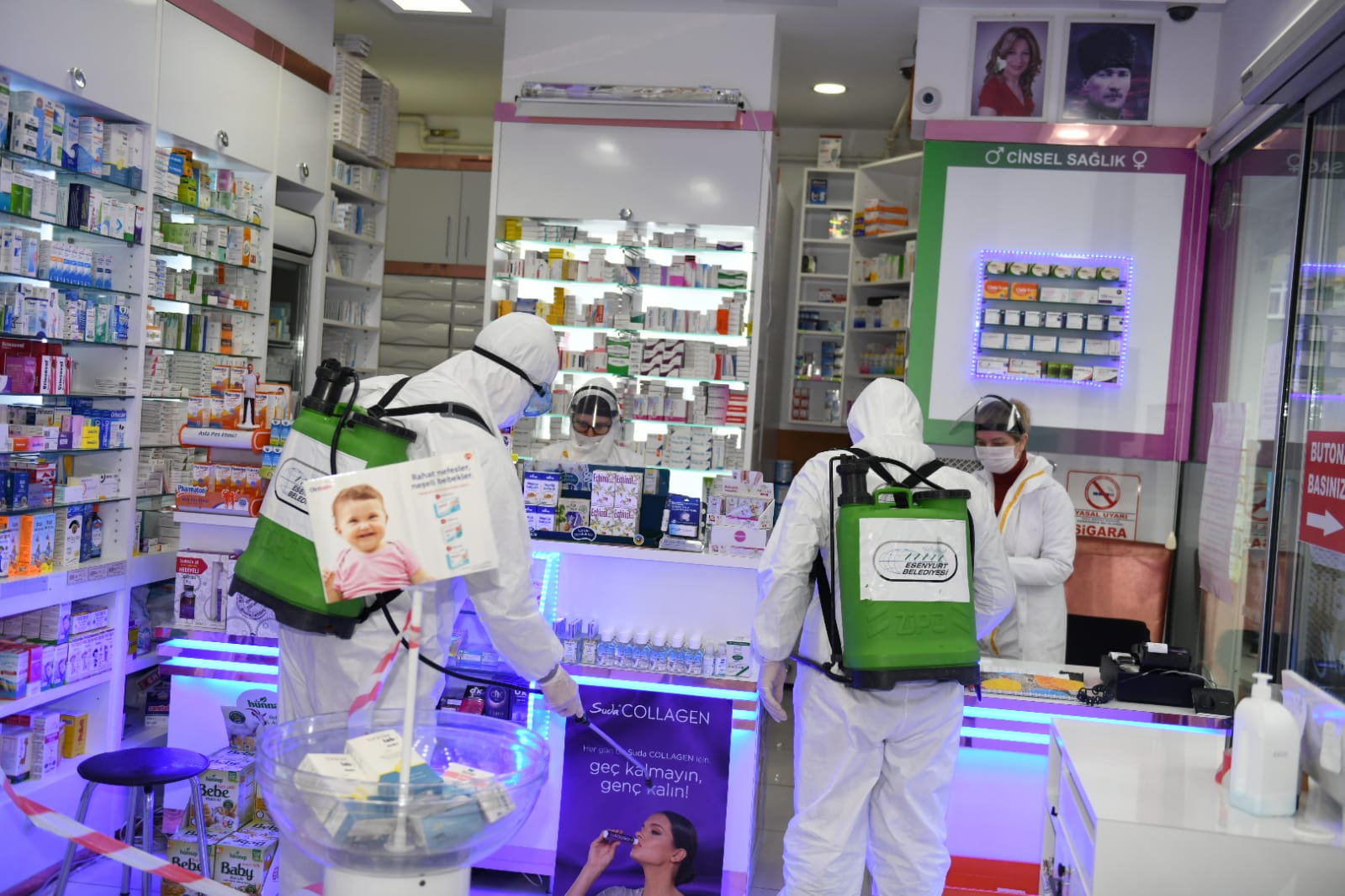 Esenyurt’ta Koronavirüs’e Karşı Dezenfekte Çalışmaları Devam Ediyor