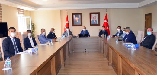 Ardahan Valisi Öner Başkanlığında Yerel Yönetimler Birliği Toplantısı yapıldı