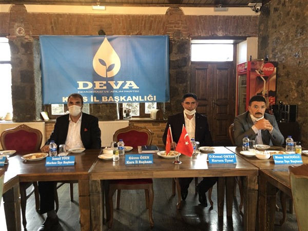 Deva Partisi Kars’ta basınla buluştu