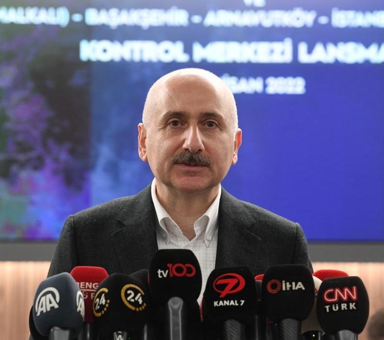 GAYRETTEPE-KÂĞITHANE-HAVALİMANI METRO HATTINDA % 98 İLERLEME KAYDETTİK