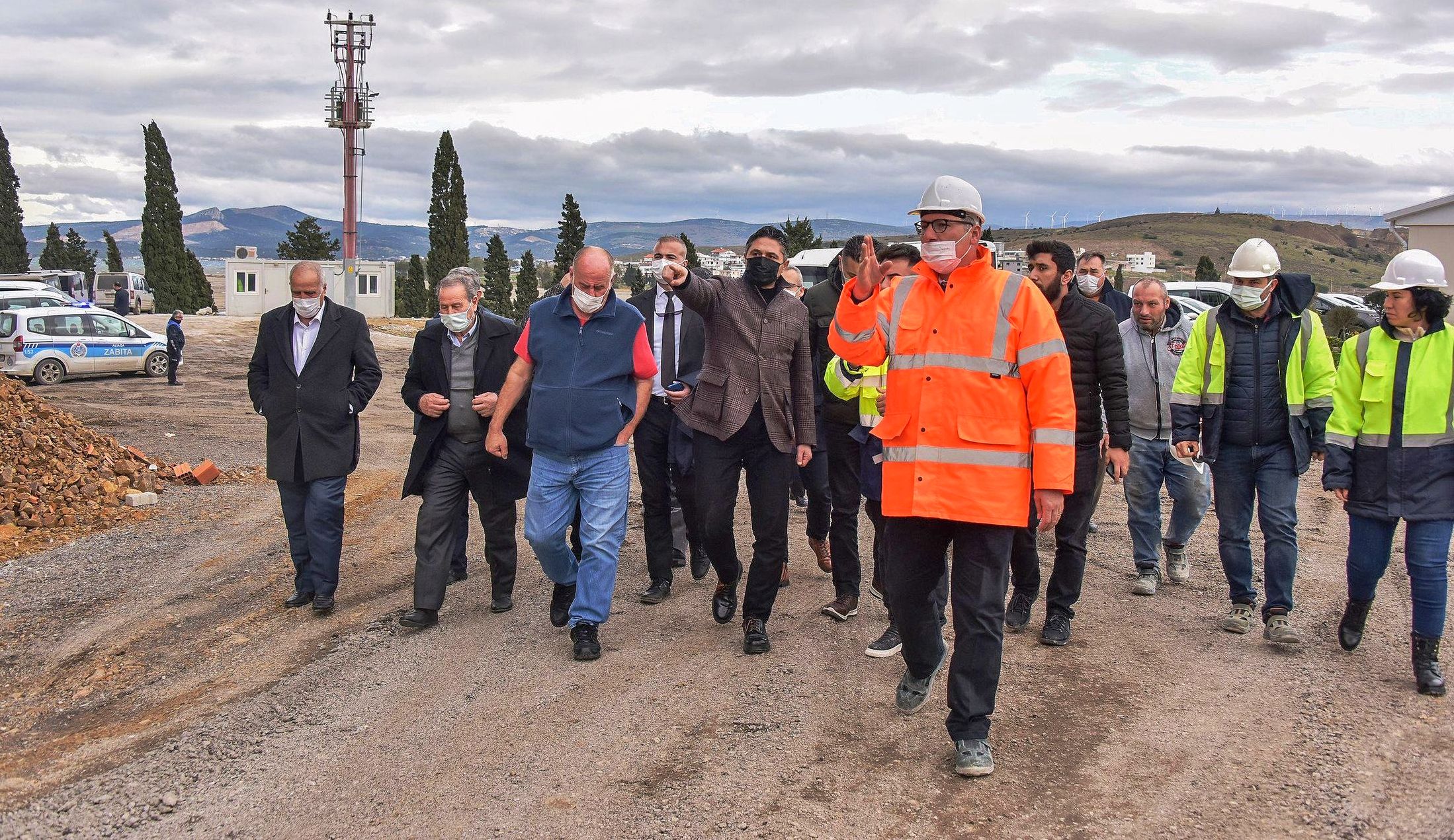 Başkan Acar ve Aliağalı Muhtarlardan Proje Turu
