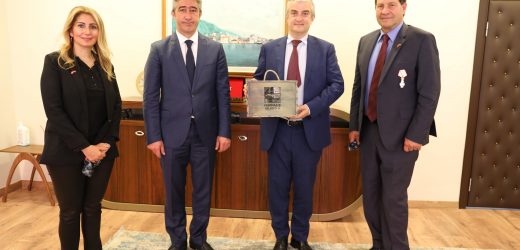 BÜYÜKELÇİDEN, BAŞKAN OKTAY’A ZİYARET