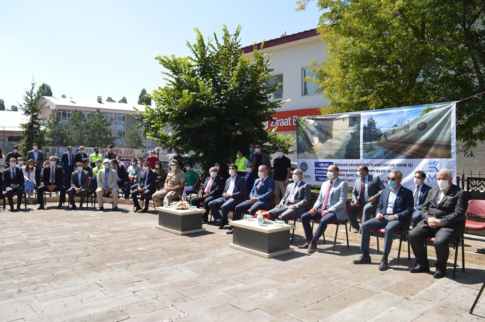 Ardahan’da Planetaryum (Gezegen Evi) inşaatı temeli atıldı