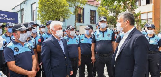 BAŞKAN BOZKURT MESAİ ARKADAŞLARININ ZABITA HAFTASINI KUTLADI