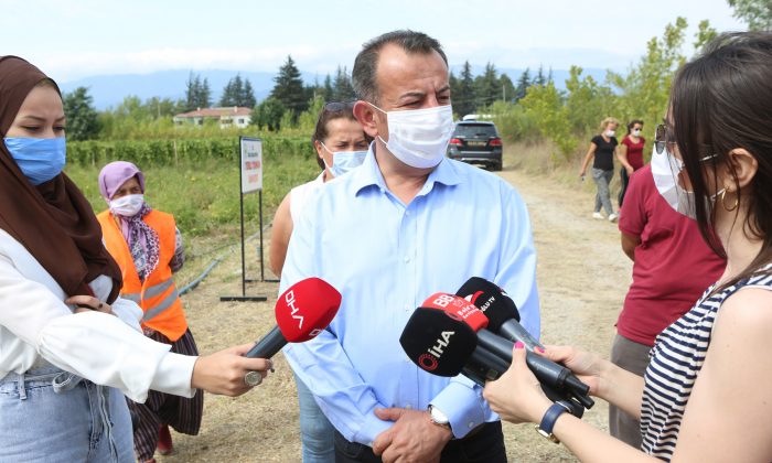 200 yıldır korunan ıspanak tohumları toprakla buluştu