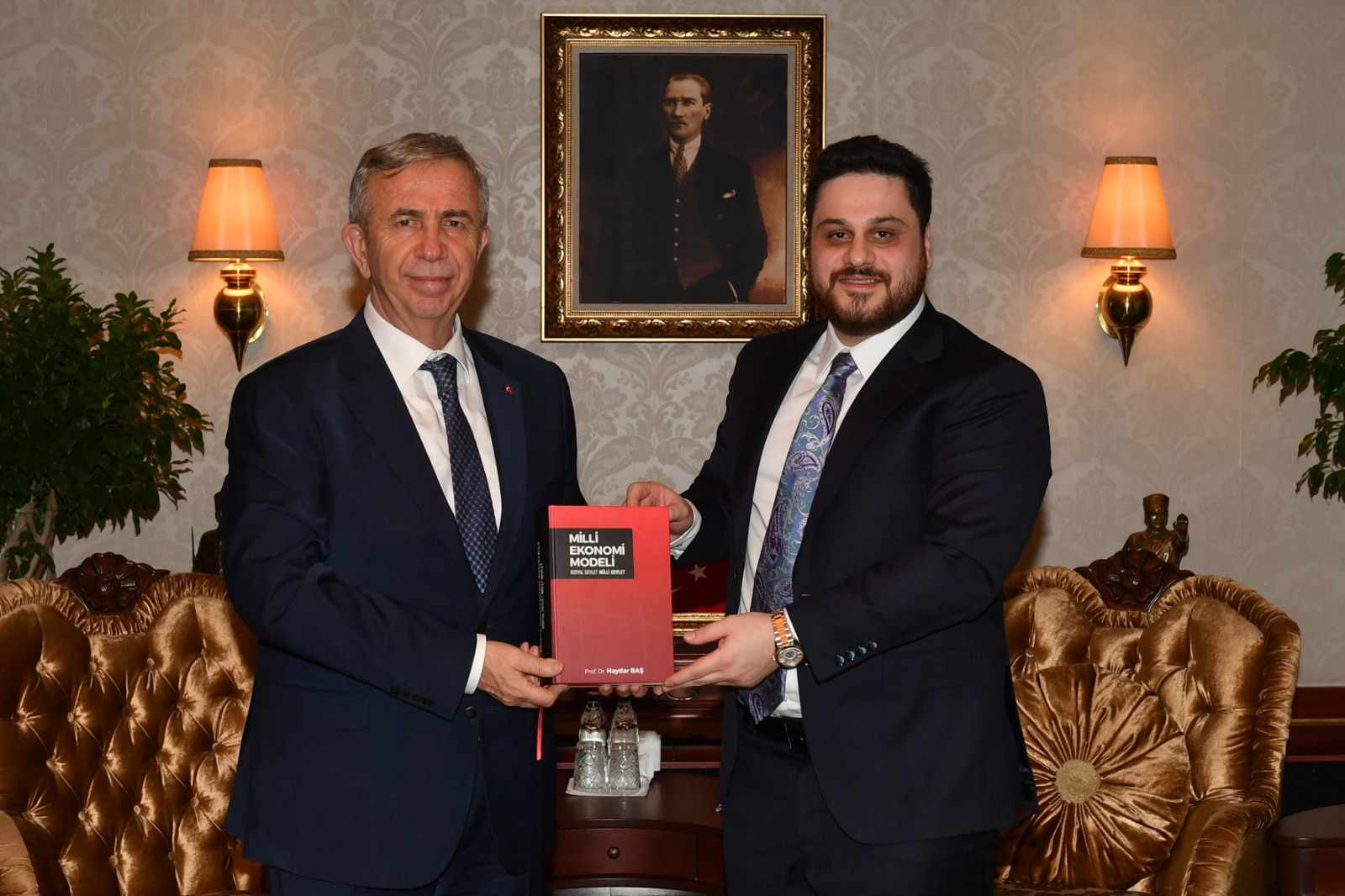 BTP liderinden Mansur Yavaş’a ziyaret