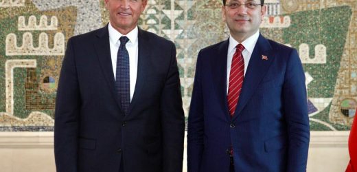 BÜYÜKELÇİ FLAKE’DEN İMAMOĞLU’NA ZİYARET