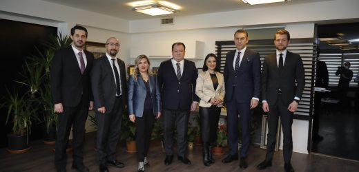 ANKARA BAROSU’NA GENÇ İŞ İNSANLARINDAN ZİYARET