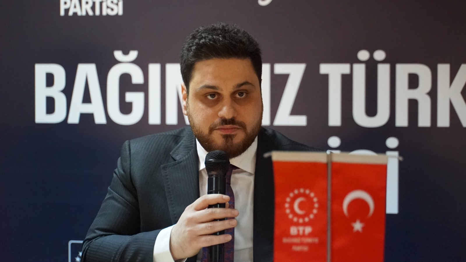 BTP Lideri Hüseyin Baş İstanbul’da konuştu