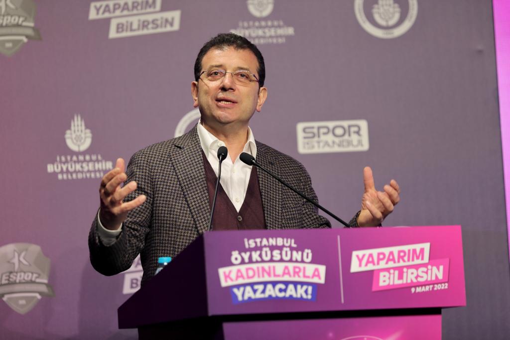 İMAMOĞLU’NDAN ‘TOPLUMSAL CİNSİYET EŞİTLİĞİ’ MESAJI: “KURUMSALLAŞTIRMAK İSTİYORUZ”