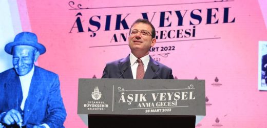 ‘AŞIK VEYSEL ANMA GECESİ’NDE KONUŞTU