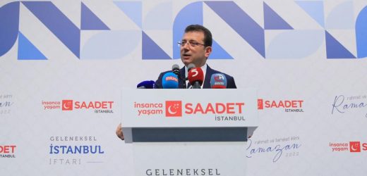 KARAMOLLAOĞLU VE İMAMOĞLU, SAADET PARTİSİ İFTARINDA BULUŞTU