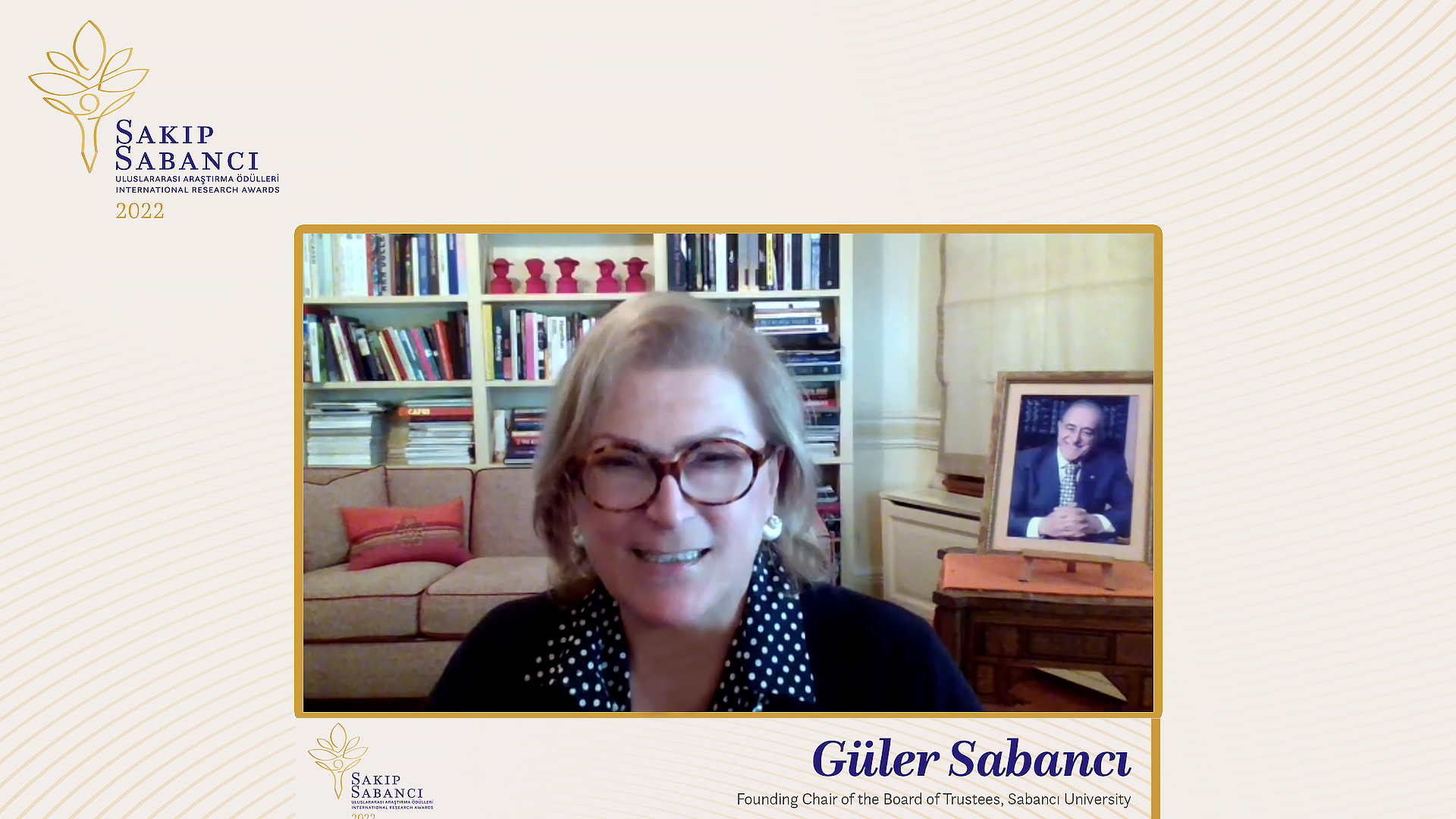 Sabancı Üniversitesi Kurucu Mütevelli Heyeti Başkanı Güler Sabancı: