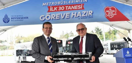 Otokar, İstanbullular için özel olarak ürettiği metrobüslerin ilk 30 adedini teslim etti