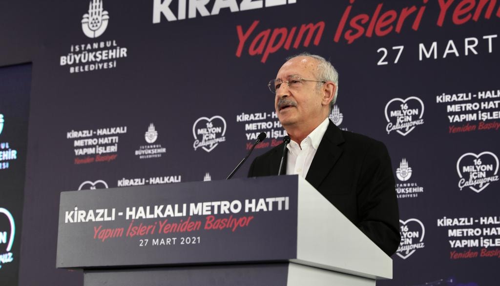 KILIÇDAROĞLU, İBB YATIRIMLARINI İNCELEDİ