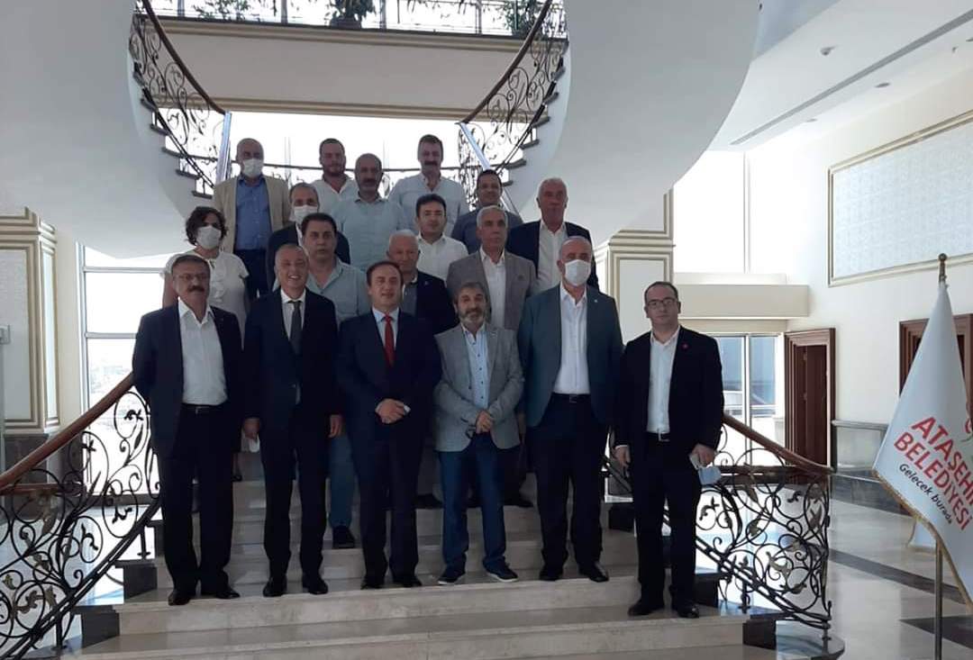 Başkan Bedri Ağaç, Ataşehir Belediyesini Ziyaret Etti
