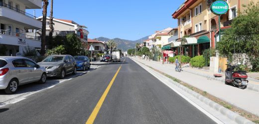 MARMARİS’TE YOLLARA YEPYENİ GÖRÜNÜM
