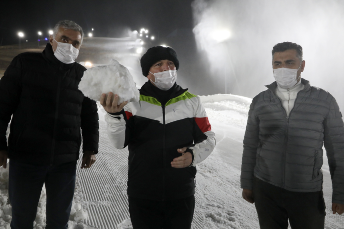 TÜRKİYE’DE BİR İLK: KAR DEPOLAMA UYGULAMASI ERZURUM’DA BAŞLADI