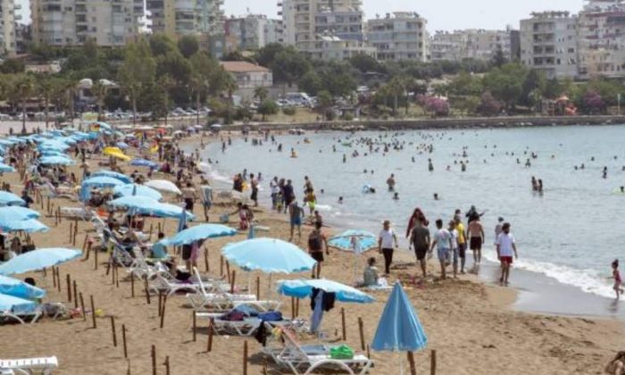 Mersin’de Yasakların ardından, turist akını