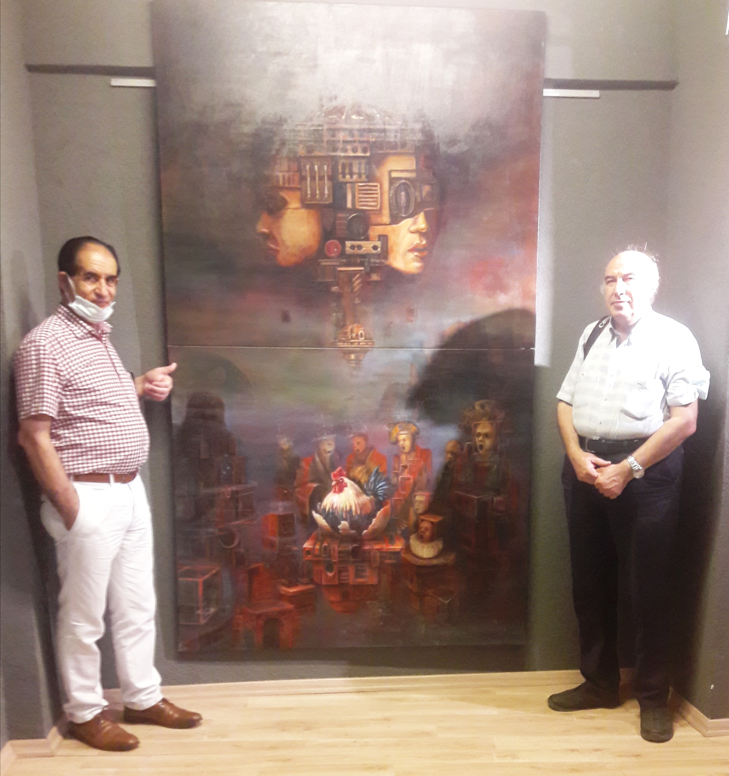 Balaban Sanat Galerisi Eylül ayı etkinliği içerisinde kapılarını bu kez Erkan Güler’in “Contact’’ adlı kişisel sergisi için açtı