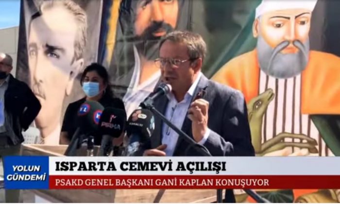 Isparta’da cemevi açılışında gerginlik yaşandı, belediye başkanı Kaplan’ın üzerine yürüdü