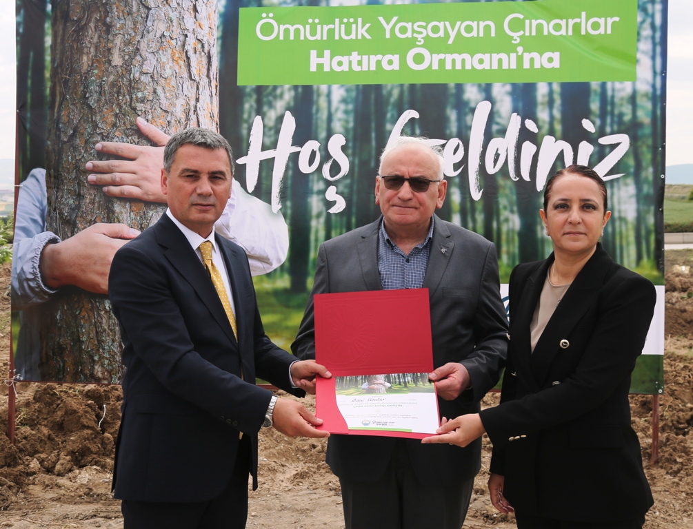 GELECEĞE KÖK SALACAK BİR AĞAÇ, GÖLBAŞI BABALARININ HATIRASINI ÖLÜMSÜZ KILACAK…