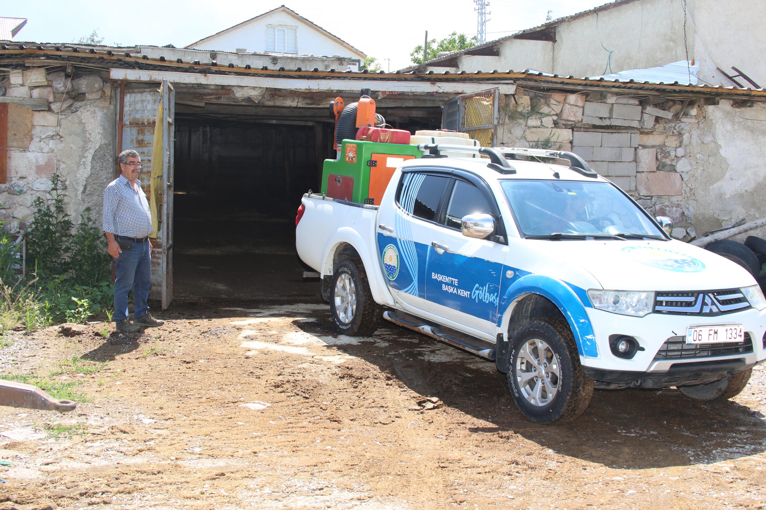 GÖLBAŞI BELEDİYESİ’NDEN HAYVAN YETİŞTİRİCİLERİNE BÜYÜK DESTEK