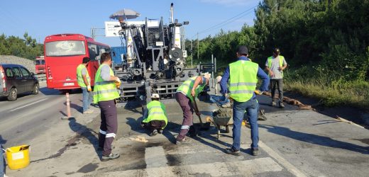 METROBÜS YOLUNU KALICI OLARAK YENİLİYORUZ