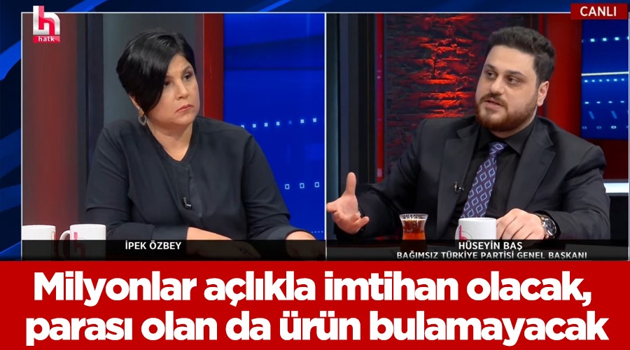 Baş: “Para olsa da ürün bulamayacak hale geleceğiz”