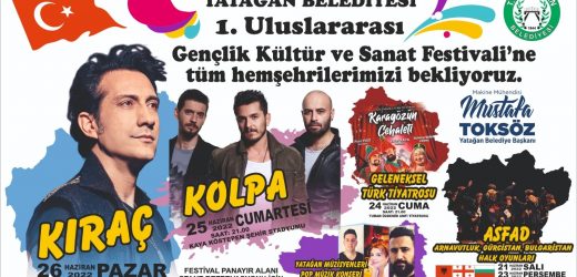 Yatağan, 6 gün boyunca festival coşkusu yaşayacak
