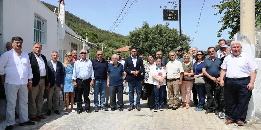 Başkan Serkan Acar’dan Güzelhisarlı Araştırmacı Yazar Cevat Yıldırım’a Vefa