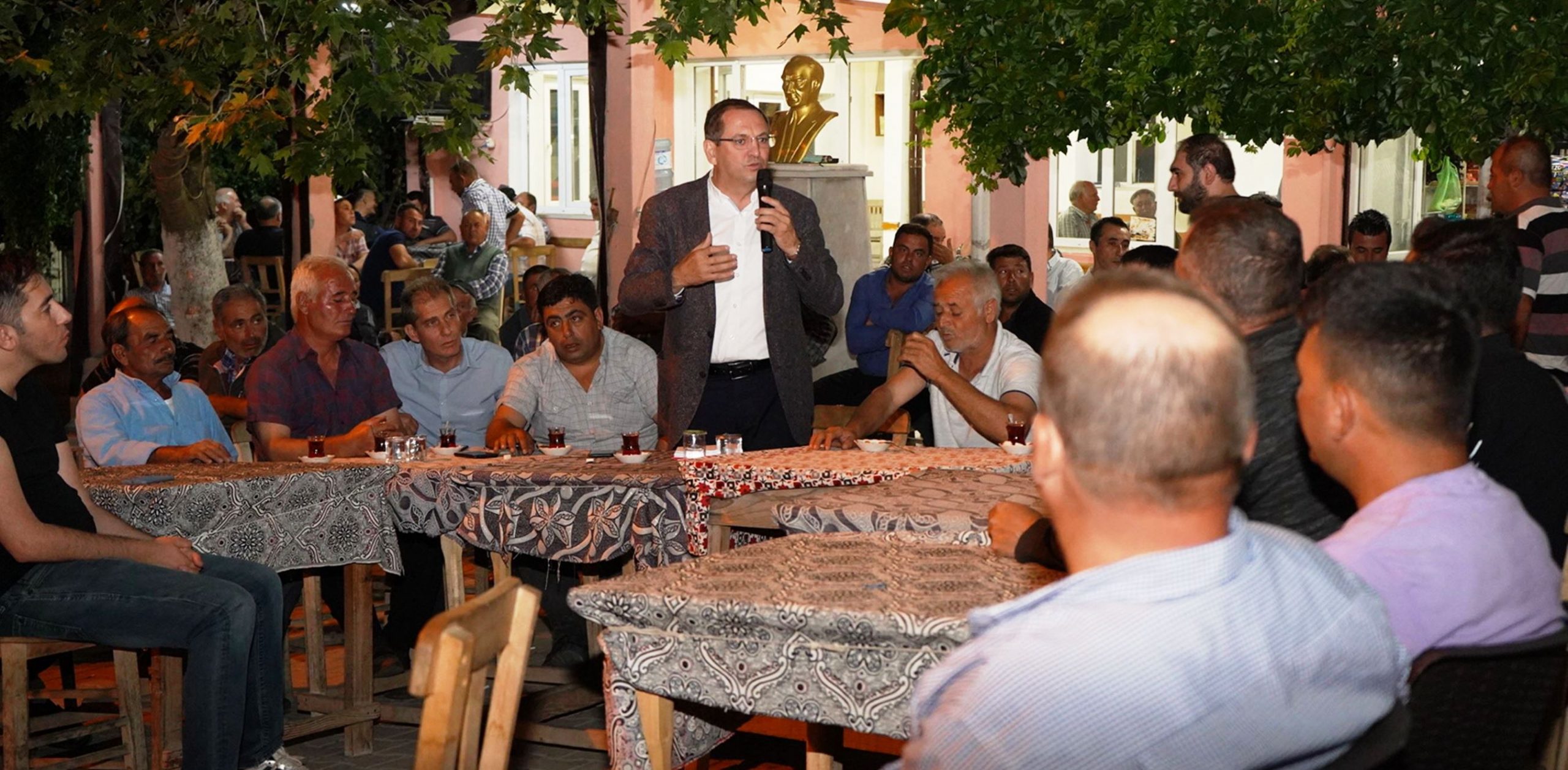 BAŞKAN MESUT ERGİN KIRSAL MAHALLE ZİYARETLERİNE DEVAM EDİYOR