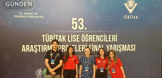 Darüşşafakalı öğrencilere TÜBİTAK’tan ödül