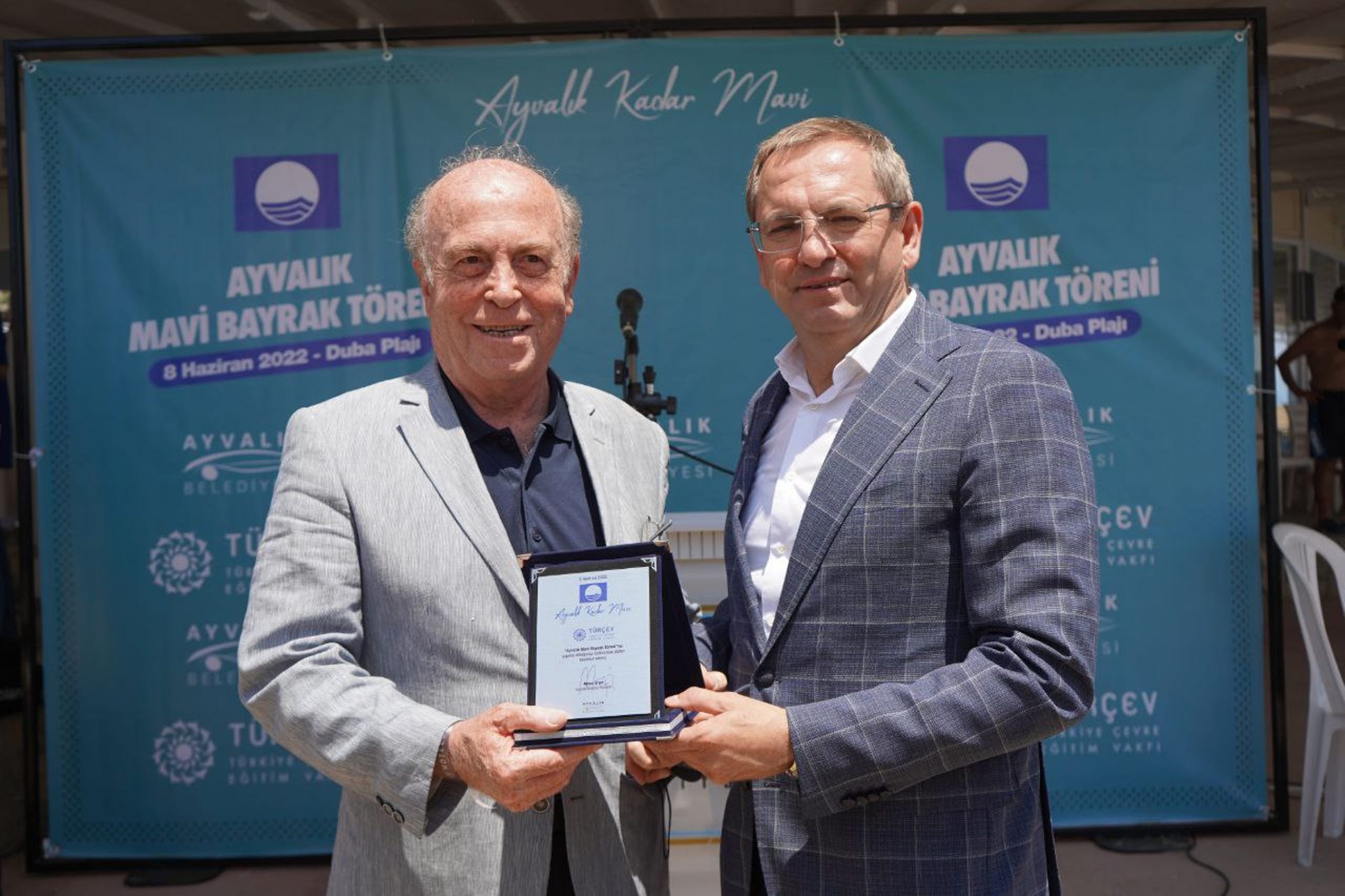 ENGELSİZ PLAJDA MAVİ BAYRAK ÖDÜL TÖRENİ