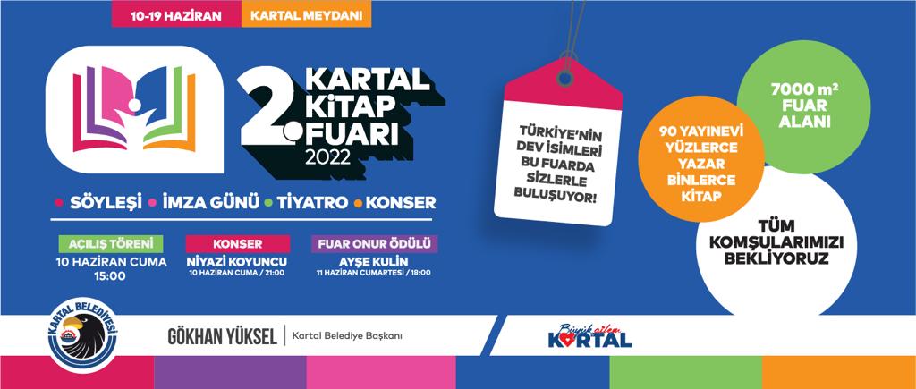 KARTAL KİTAP FUARI 10 HAZİRAN’DA AÇILIYOR