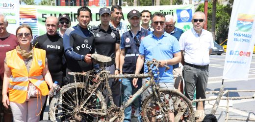 KARADA DENİZDE TEMİZLİK