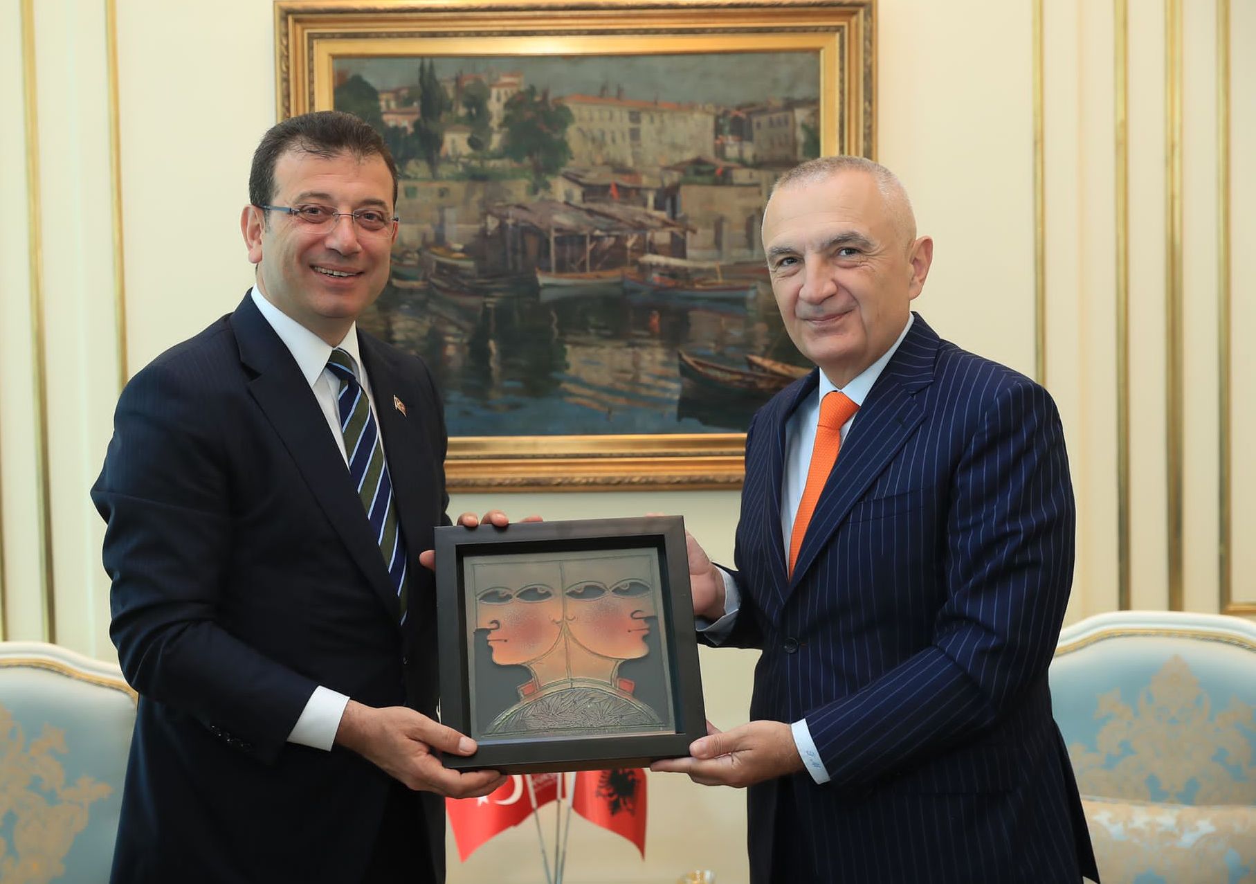 ARNAVUTLUK CUMHURBAŞKANI’NDAN İMAMOĞLU’NA: